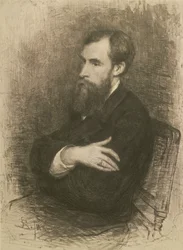 Retrato de Pavel Mikhailovich Tretyakov, 1894